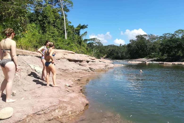 Chegada à Quebrada Pintuyacu