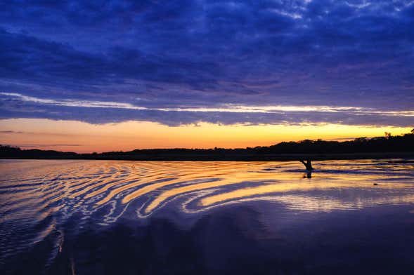 Sunset River Boat