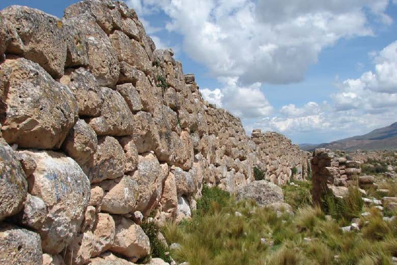 Defensive walls of Tanka Tanka