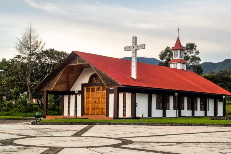 Wooden chapel of Oxapampa