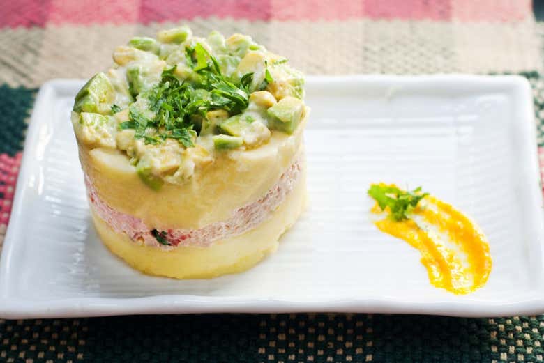 Peruvian causa