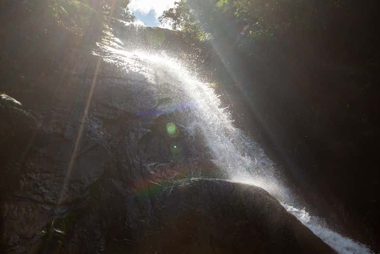 Take a day trip to the Salto de la Bruja waterfall