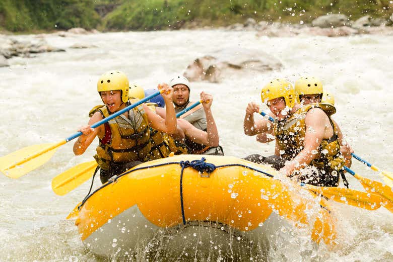 Rafting en el río Mayo