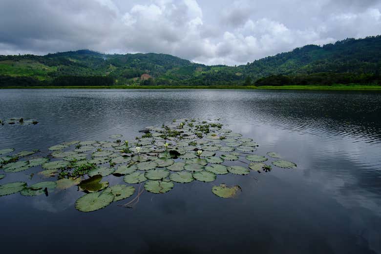 Visita à lagoa El Oconal