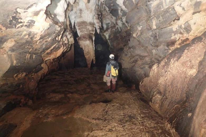 Entrance to gruta del Manto Sagrado