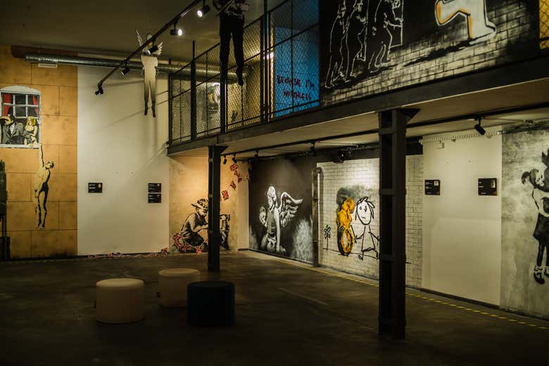 Inside the Banksy Museum