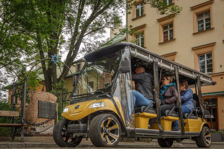 Explorando Cracovia en un carrito de golf