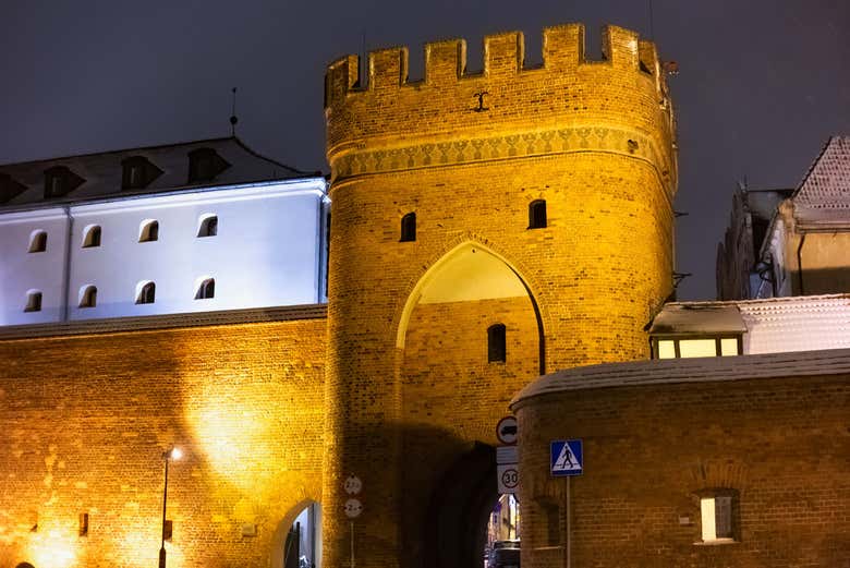 Bridge Gate in Torun