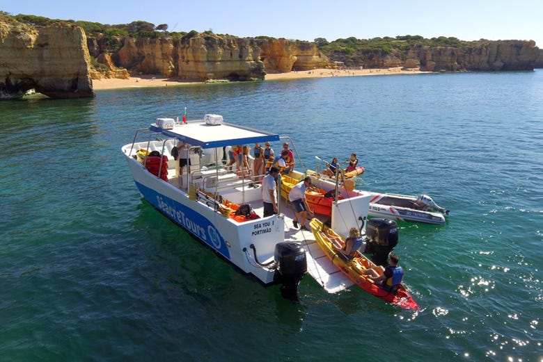 Benagil Caves Kayak Tour from Albufeira Book at