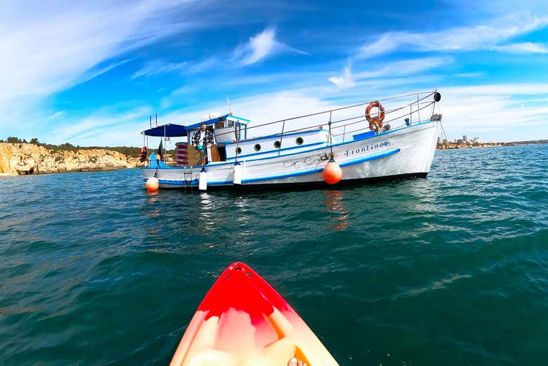 Sail on a vintage boat