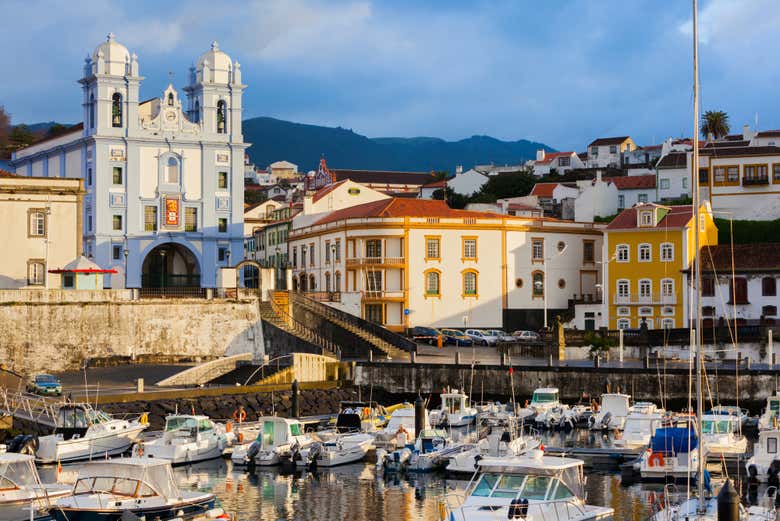 Angra do Heroísmo, capital de la isla de Terceira