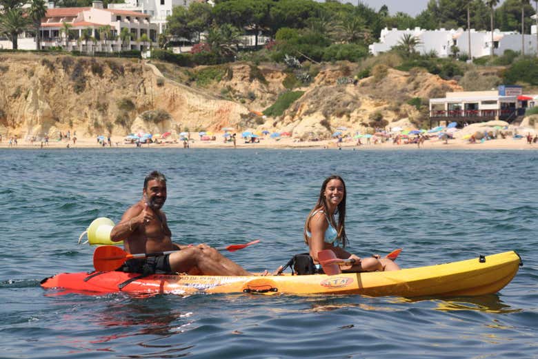 Kayaking in Armacao de Pera