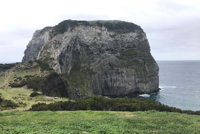 Formation rocheuse de l'île Faial