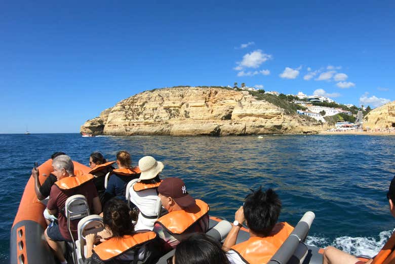 Take a boat trip along the Algarve Coast