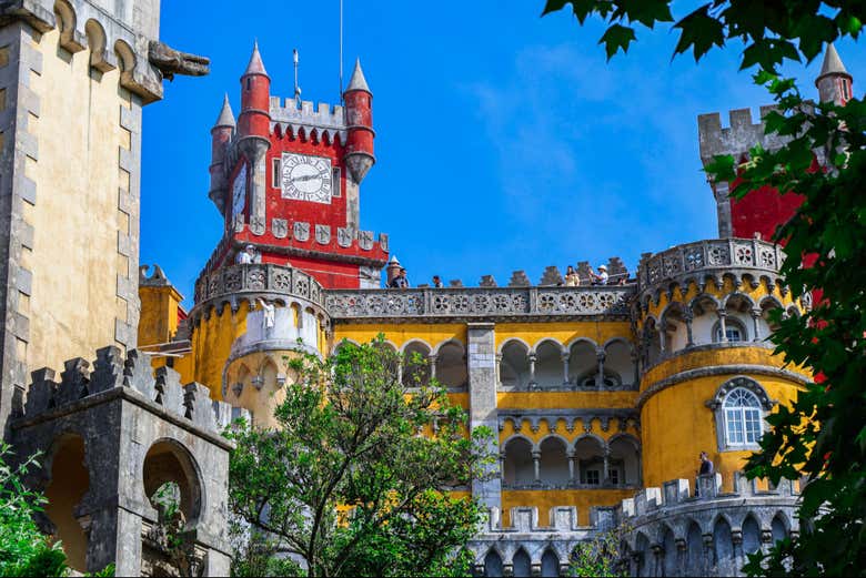 Exterior do Palácio da Pena de Sintra