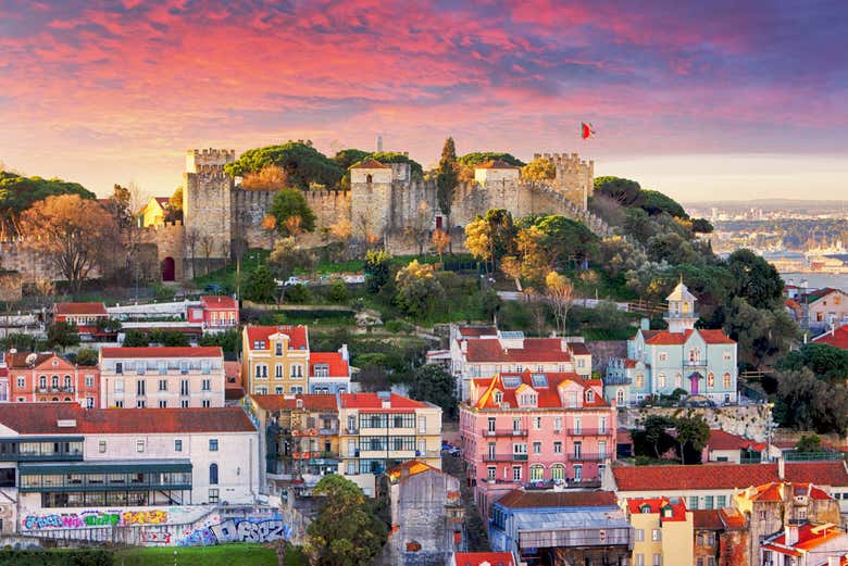 Sunset over St George's Castle