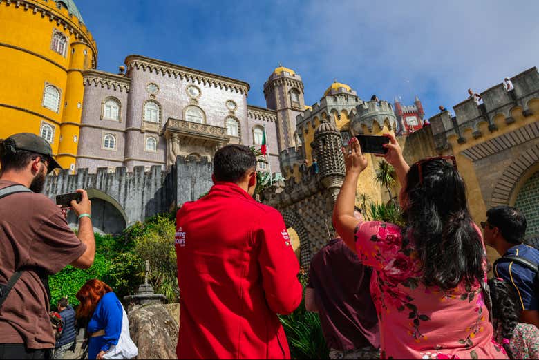 Fotografando o Palácio da Pena