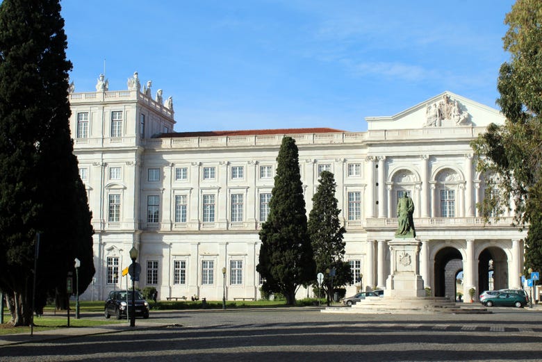 Exterior do Palácio da Ajuda