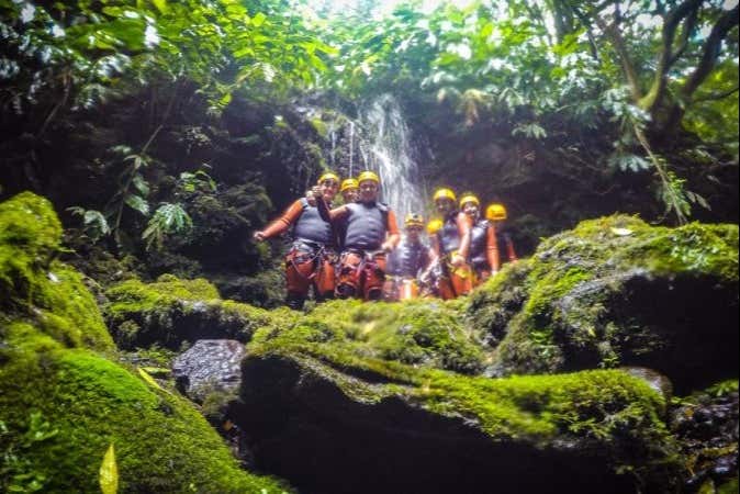 Canyoning in Ribeira da Salga