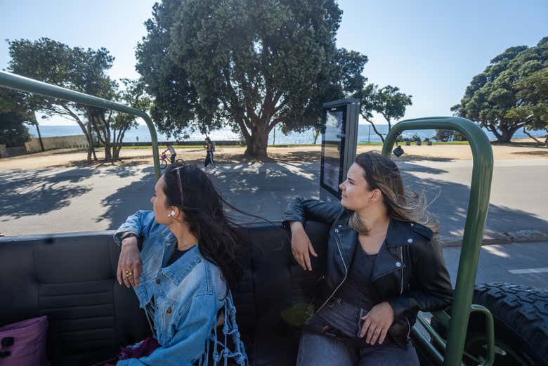 Contemplando los paisajes de Foz desde el 4x4