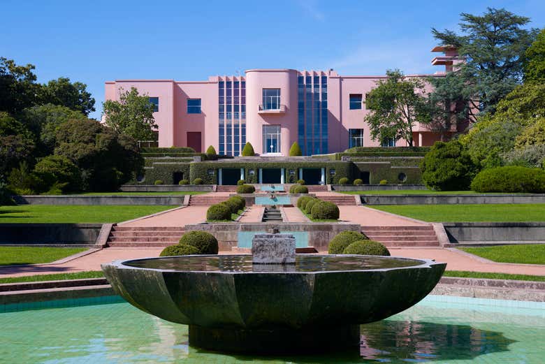 Fachada de la Casa Serralves, toda una joya de estilo art déco