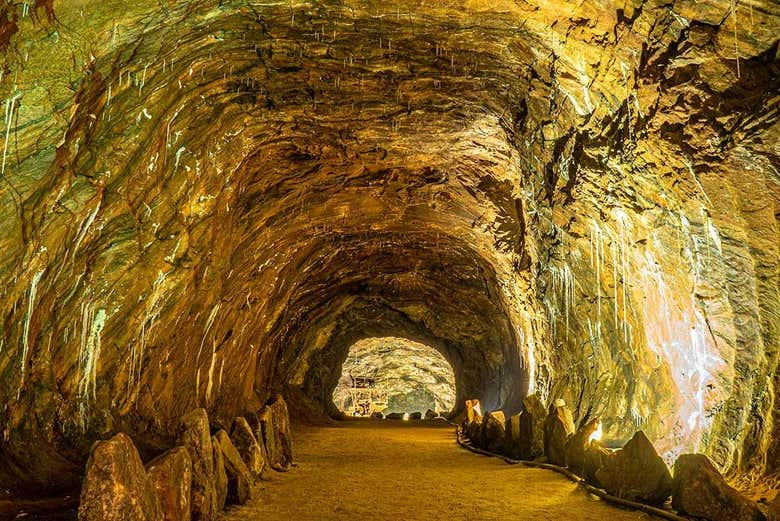 Head underground into the Loulé salt mine