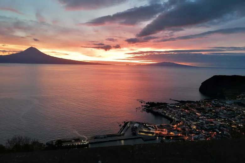 I colori del tramonto di São Jorge