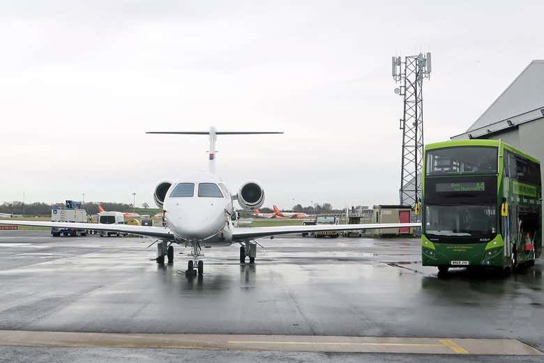 Autobús desde el aeropuerto de Bristol