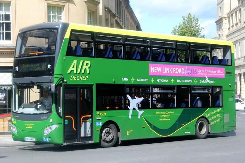 Autobús entre el aeropuerto de Bristol y Bath