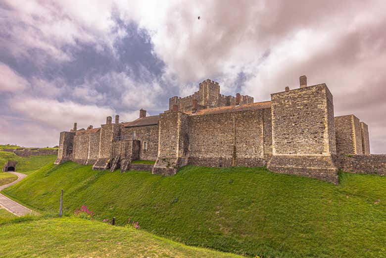 A view of Dover Castle