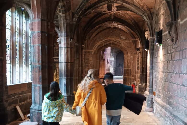 Paseando por el interior de la Catedral de Chester