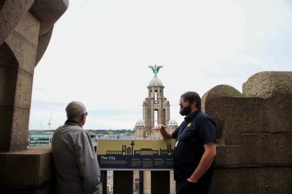 Tour pelo Royal Liver Building 360