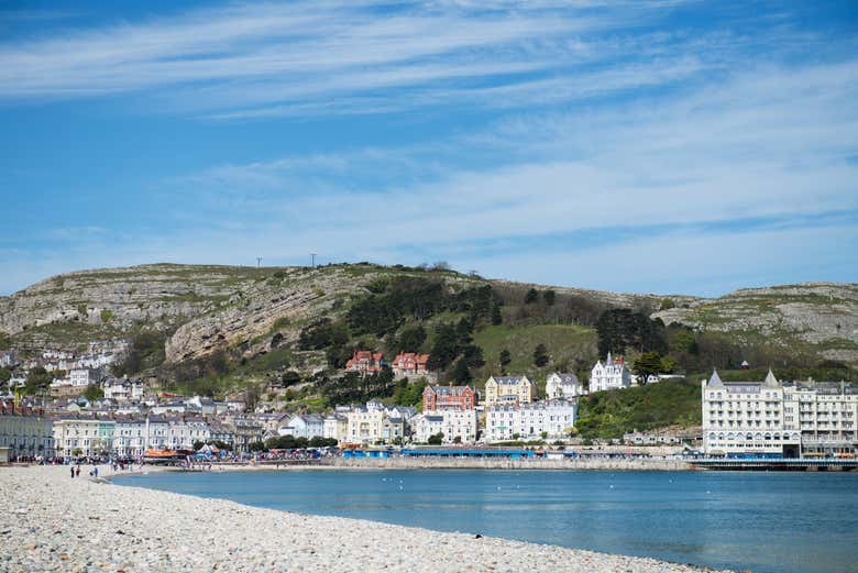 Llandudno beach