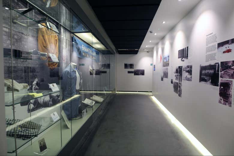 El interior del museo