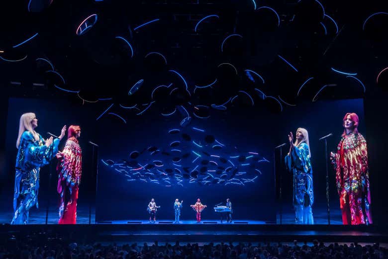 Digital versions of ABBA in London