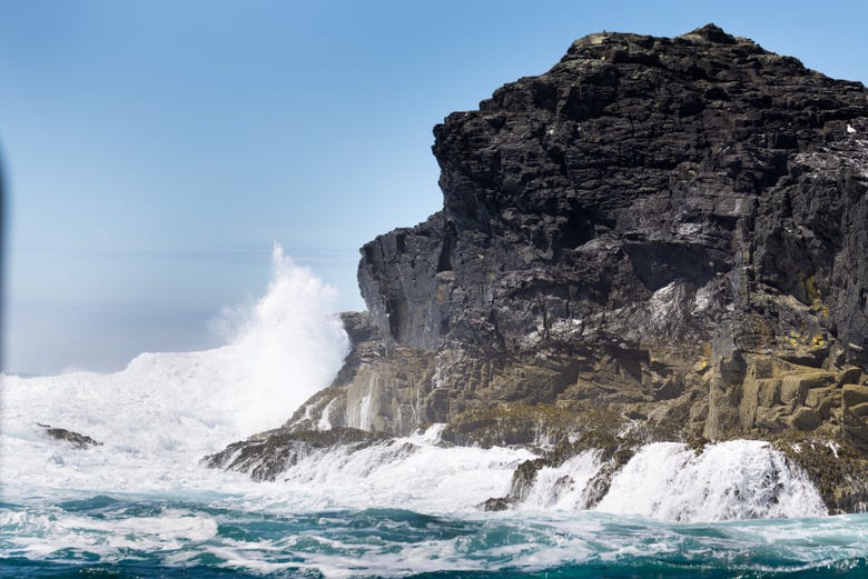 One of the cliffs on the Jurassic Coast