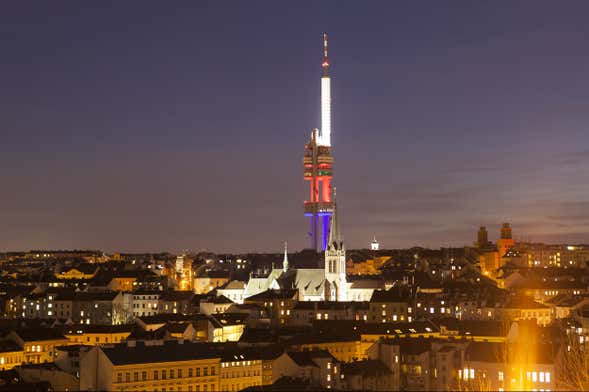 Ingresso da Torre de Televisão de Žižkov