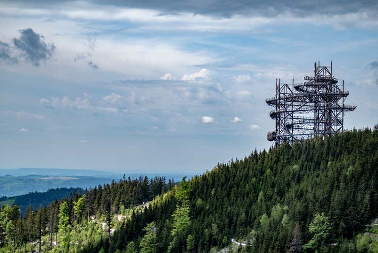 Las vistas desde el Sky Walk