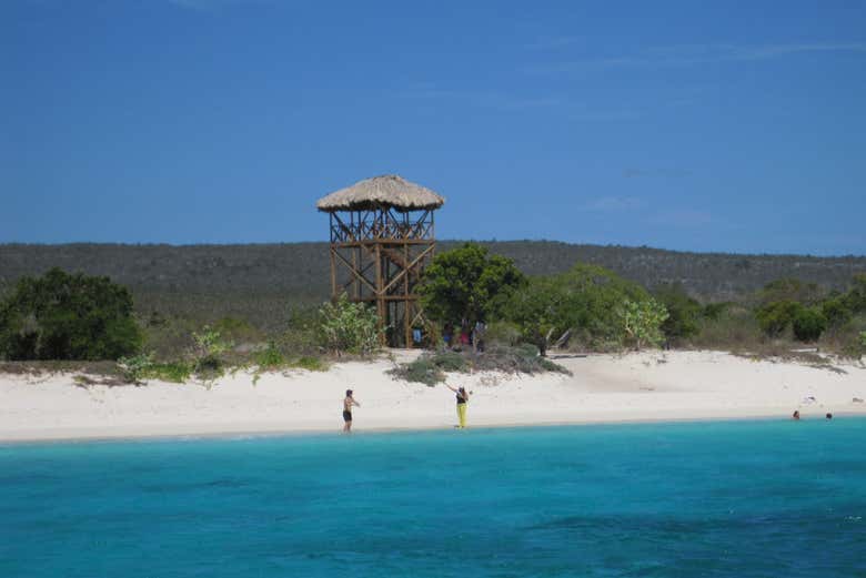 A Bahía de las Águilas é um plano perfeito para casais