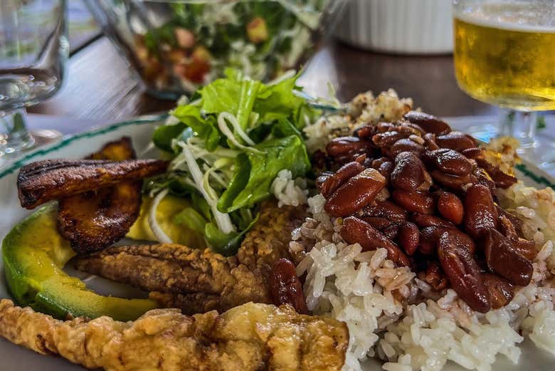 Un delizioso pranzo dominicano