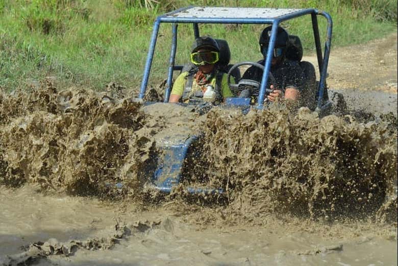 Buggy tour of the Damajagua Waterfalls