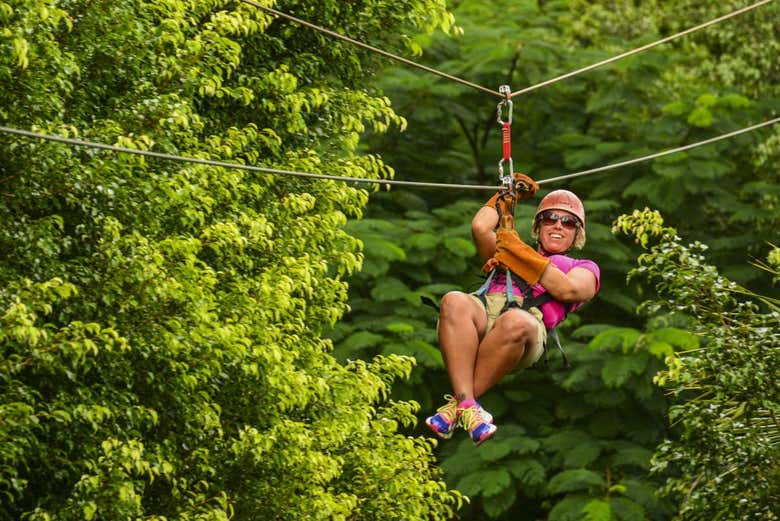 Anamuya zipline, Dominican Republic