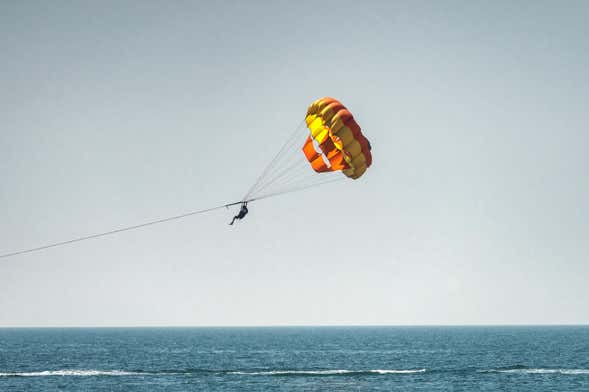 Parachute ascensionnel à Bayahibe