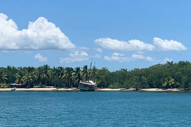 Los Haitises National Park beach