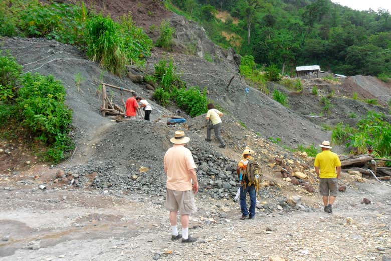 The Larimar mines