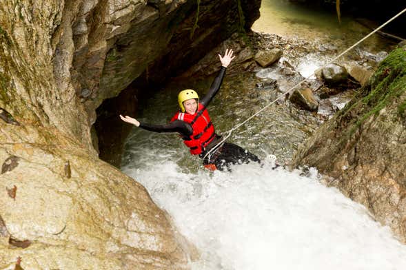 Descenso de cañones en Cola de Pato