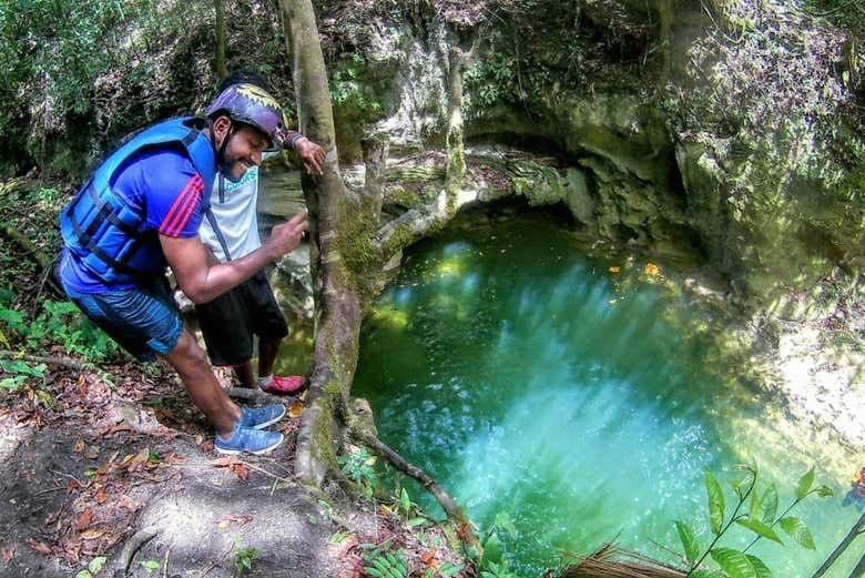 Natural pool in Los Tinajones