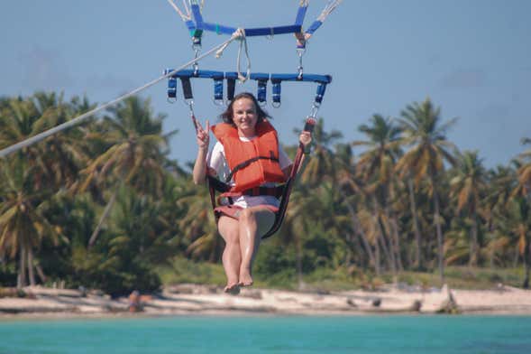 Parasailing en Punta Cana