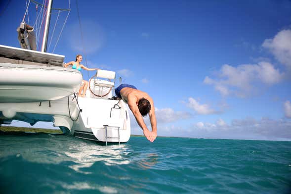 Fiesta en catamarán por Punta Cana