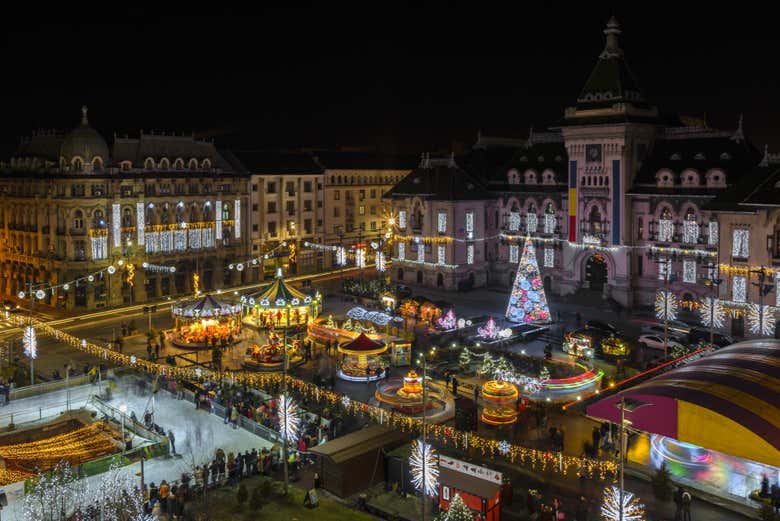 Come on this day trip to the Craiova Christmas market